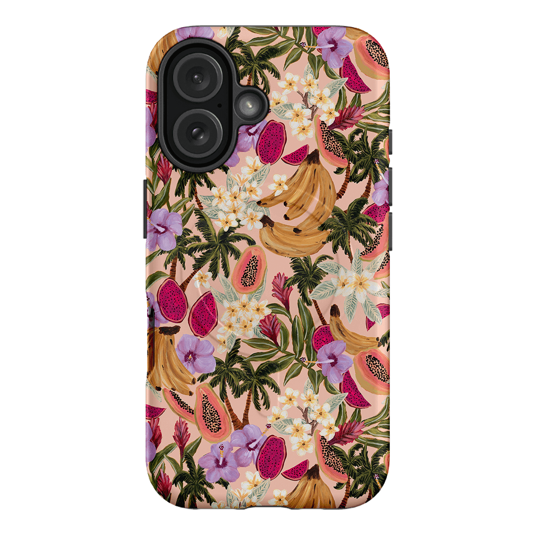 Island Holiday Printed Phone Cases iPhone 16 / Armoured MagSafe by Amy Gibbs - The Dairy