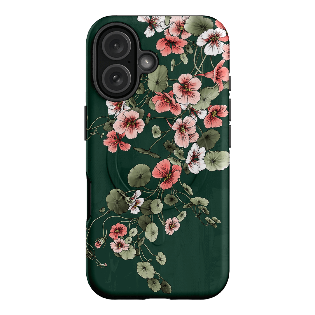 Nasturtium Printed Phone Cases iPhone 16 / Armoured MagSafe by Typoflora - The Dairy