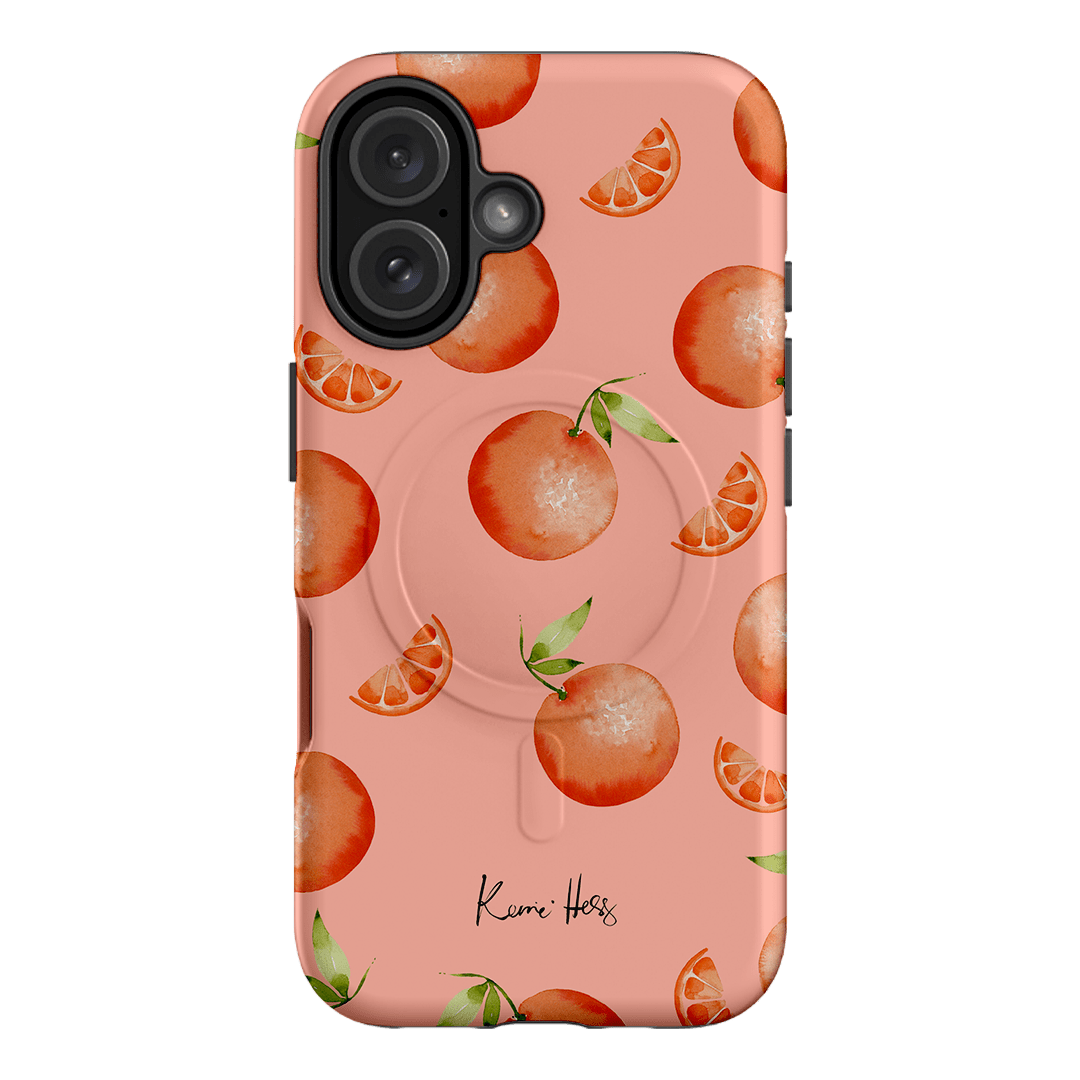 Tangerine Dreaming Printed Phone Cases iPhone 16 / Armoured MagSafe by Kerrie Hess - The Dairy