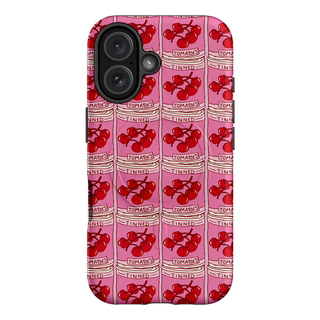 Tinned Tomatoes Printed Phone Cases iPhone 16 / Armoured MagSafe by The Dairy - The Dairy