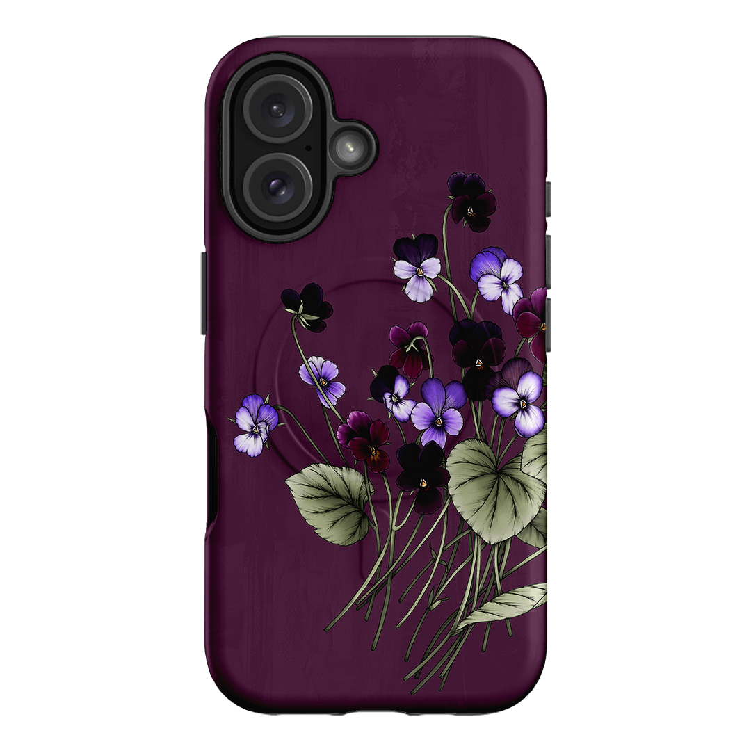 Viola Printed Phone Cases iPhone 16 / Armoured MagSafe by Typoflora - The Dairy