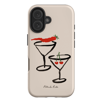 Chilli Cherry Printed Phone Cases by Phthalo Ruth - The Dairy