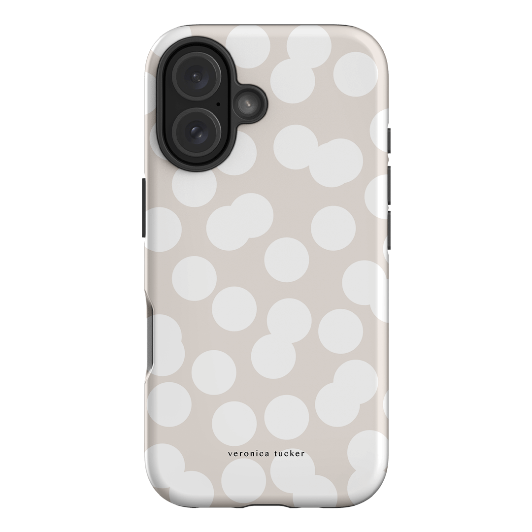 Confetti White Printed Phone Cases iPhone 16 / Armoured by Veronica Tucker - The Dairy