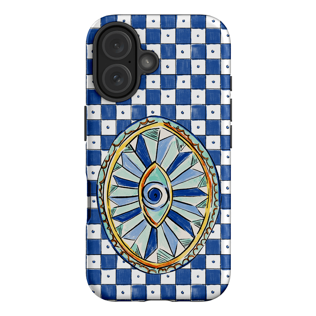 Evil Eye Printed Phone Cases iPhone 16 / Armoured by Fenton & Fenton - The Dairy