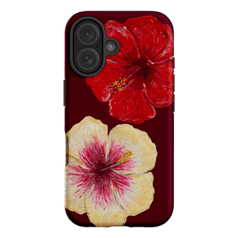 Hibiscus Flower Printed Phone Cases iPhone 16 / Armoured by BG. Studio - The Dairy