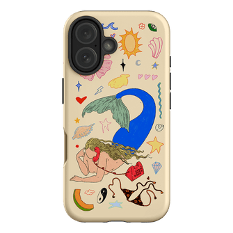 Mermaid Salad Cream Printed Phone Cases iPhone 16 / Armoured by Easty Beasty - The Dairy