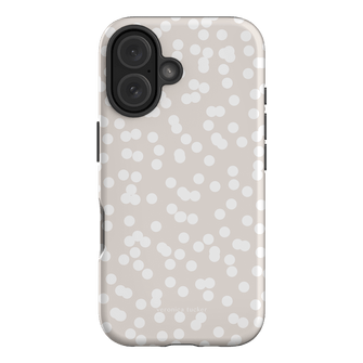 Mini Confetti White Printed Phone Cases iPhone 16 / Armoured by Veronica Tucker - The Dairy