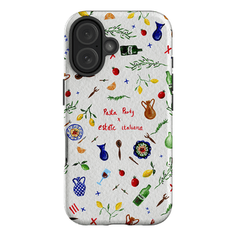 Pasta Party Printed Phone Cases iPhone 16 / Armoured by BG. Studio - The Dairy