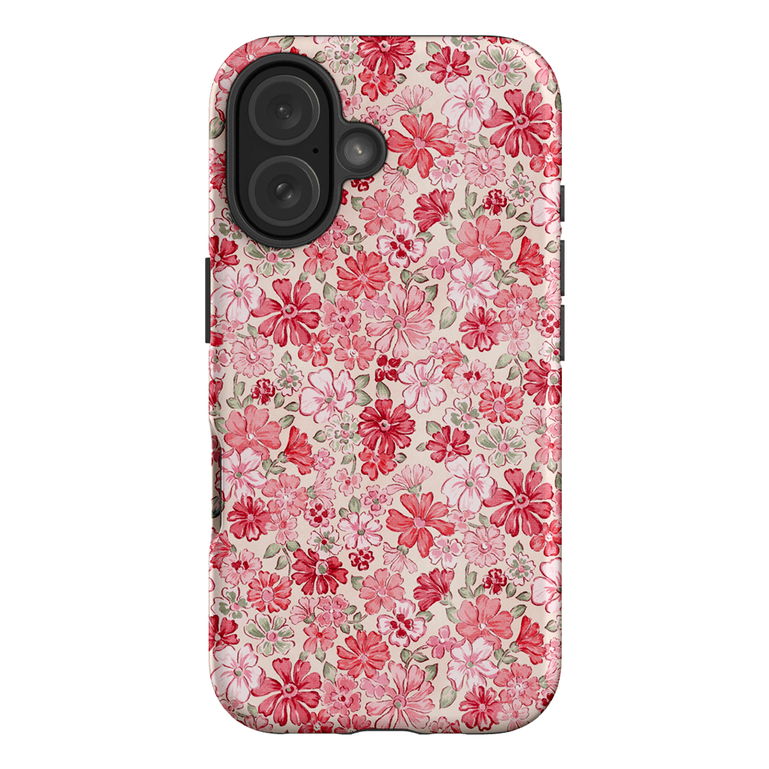 Strawberry Kiss Printed Phone Cases iPhone 16 / Armoured by Oak Meadow - The Dairy