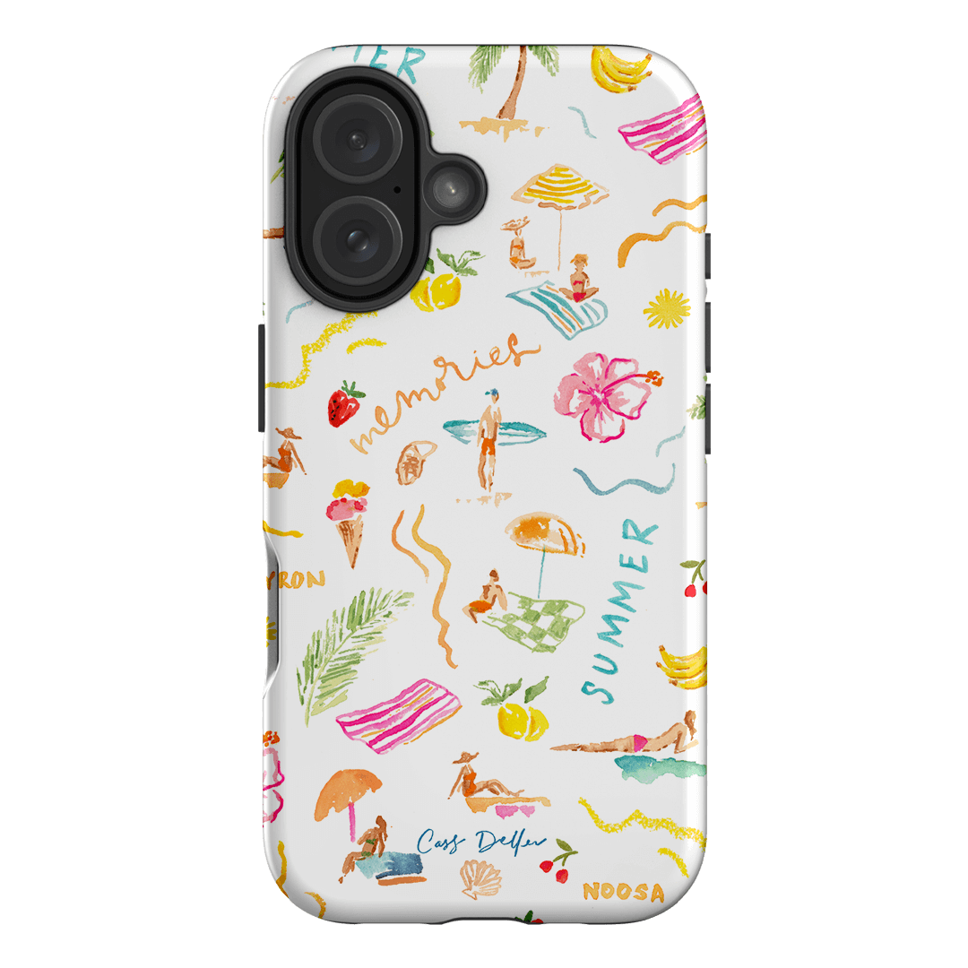 Summer Memories Printed Phone Cases iPhone 16 / Armoured by Cass Deller - The Dairy