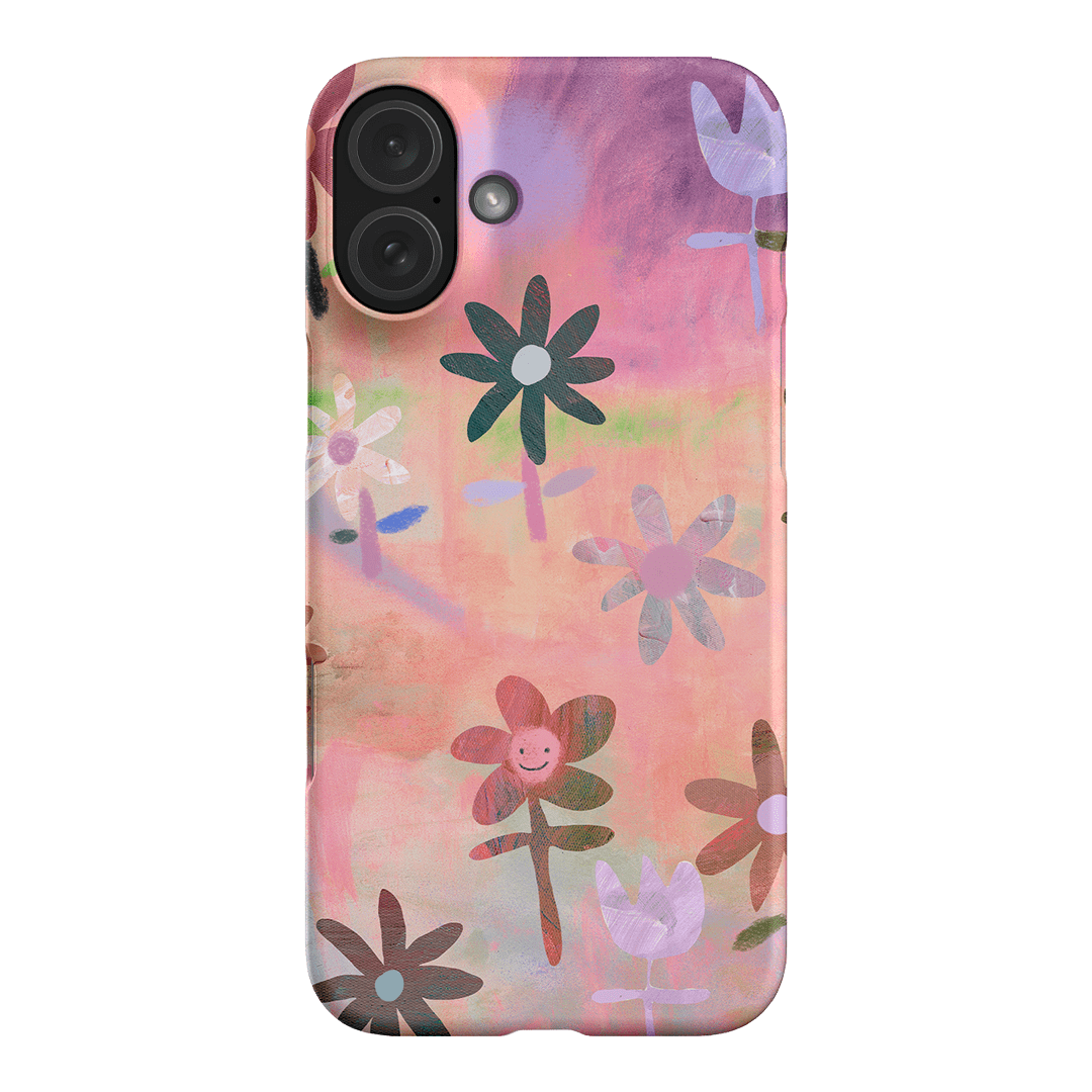 Lazy Daisy Printed Phone Cases iPhone 16 Plus / Snap by Kate Eliza - The Dairy