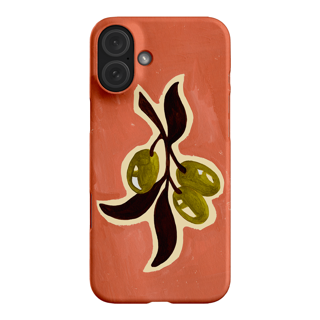 Olives Printed Phone Cases iPhone 16 Plus / Snap by Studio Bon - The Dairy