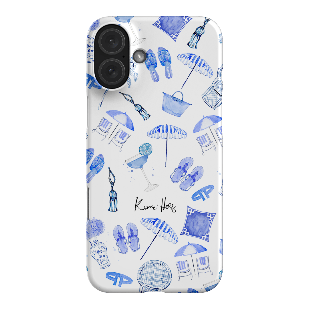 Santorini Printed Phone Cases iPhone 16 Plus / Snap by Kerrie Hess - The Dairy