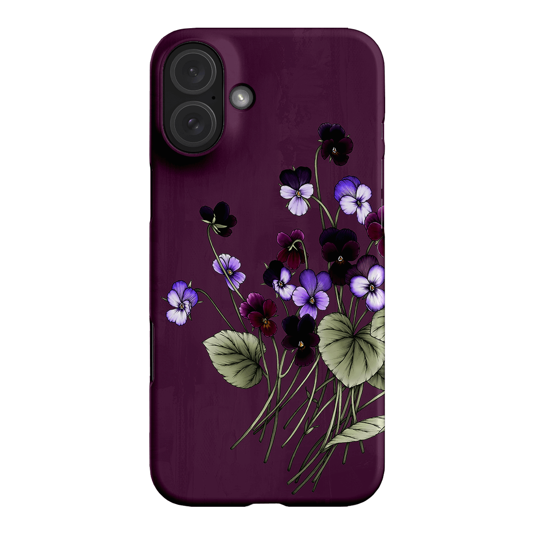 Viola Printed Phone Cases iPhone 16 Plus / Snap by Typoflora - The Dairy