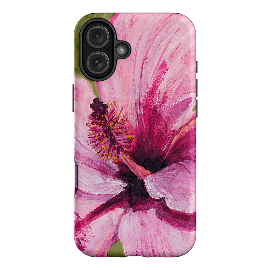 Hibiscus Dream Printed Phone Cases iPhone 16 Plus / Armoured MagSafe by Amy Gibbs - The Dairy