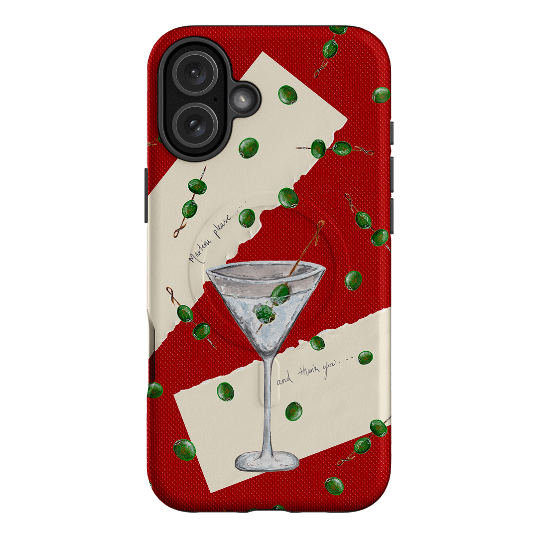 Martini Please Printed Phone Cases iPhone 16 Plus / Armoured MagSafe by BG. Studio - The Dairy