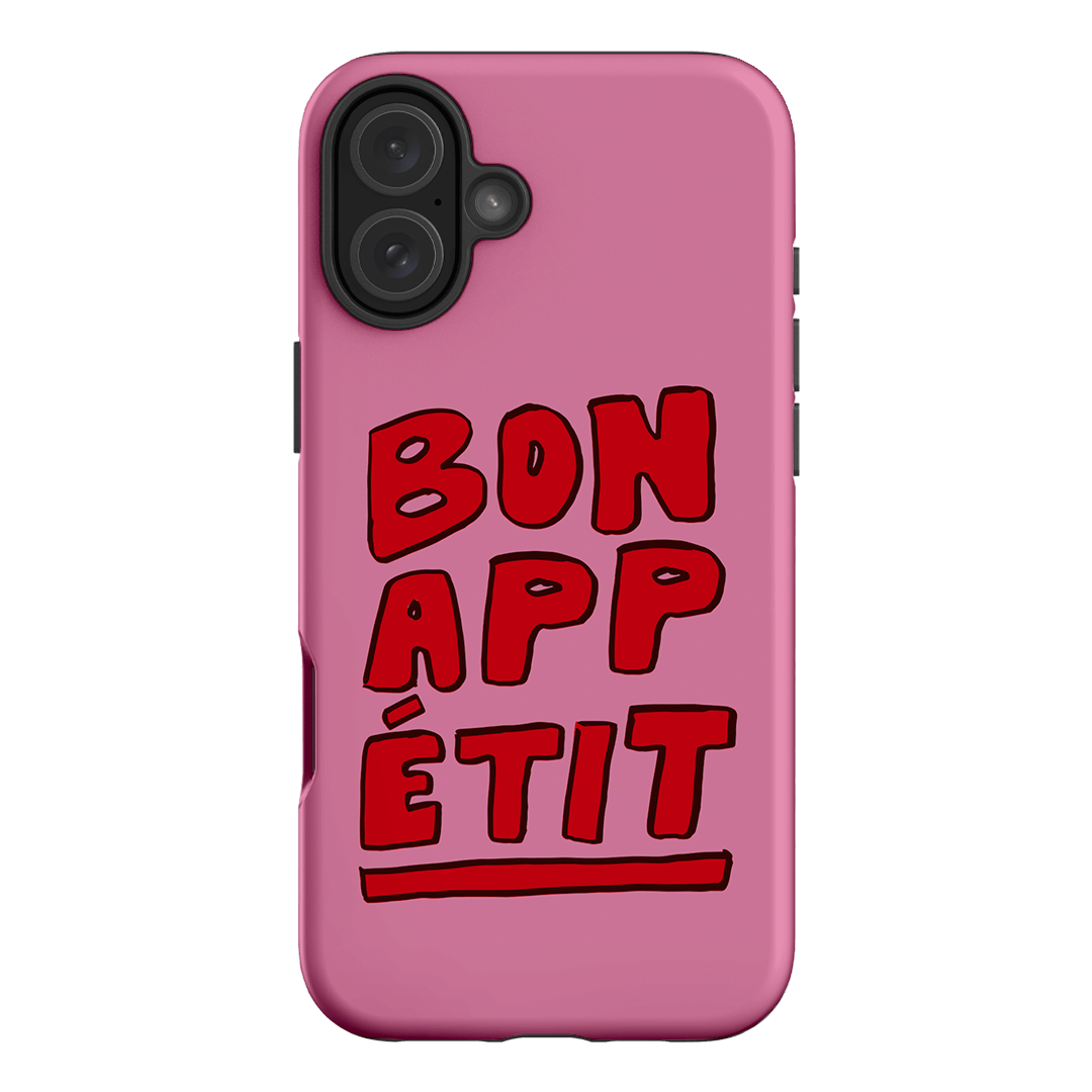 Bon Appetit Red Printed Phone Cases iPhone 16 Plus / Armoured by The Dairy - The Dairy