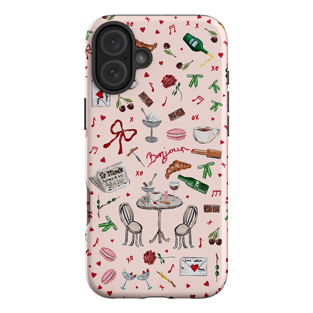 Bonjour Printed Phone Cases iPhone 16 Plus / Armoured by BG. Studio - The Dairy