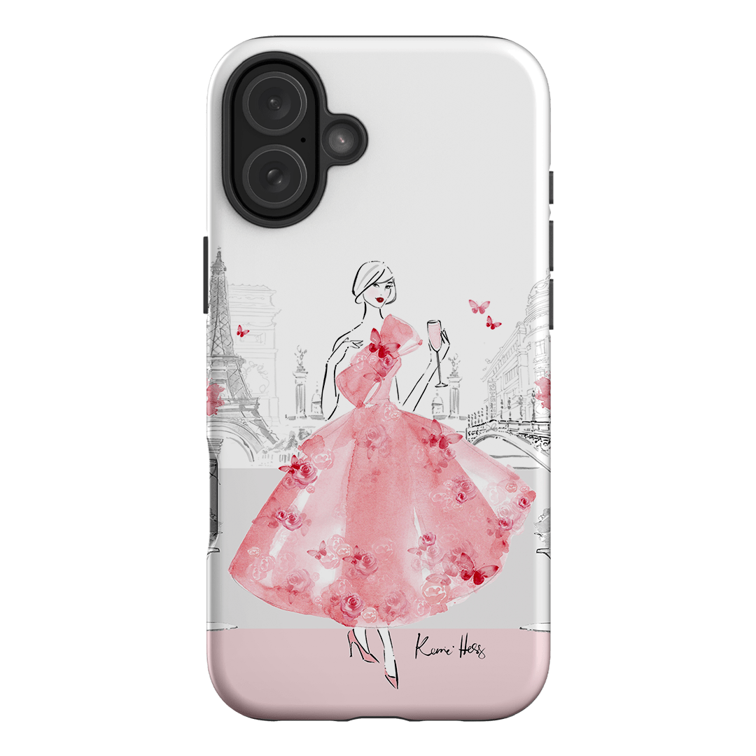 Rose Paris Printed Phone Cases iPhone 16 Plus / Armoured by Kerrie Hess - The Dairy