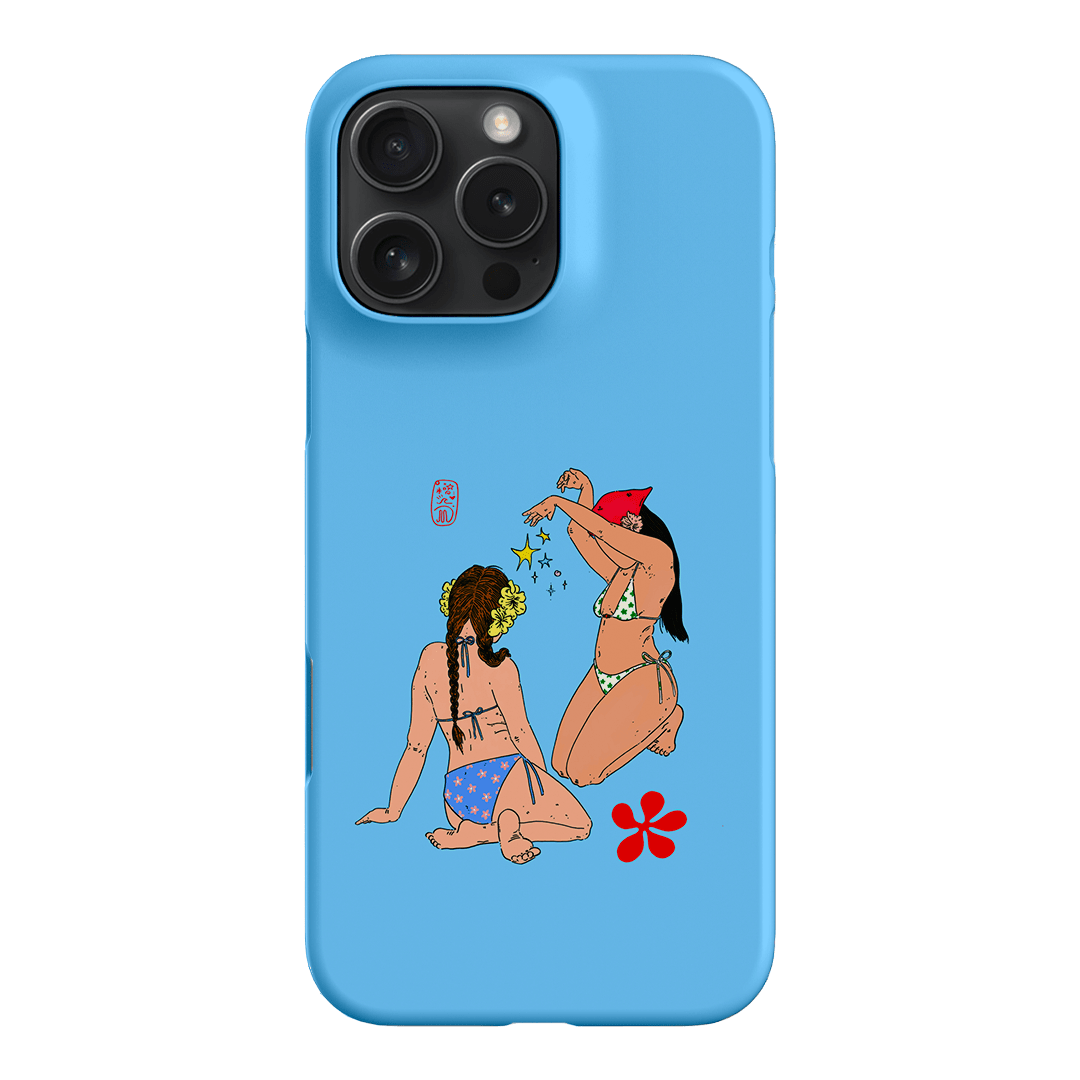 Babe Magic Blue Printed Phone Cases iPhone 16 Pro Max / Snap by Easty Beasty - The Dairy