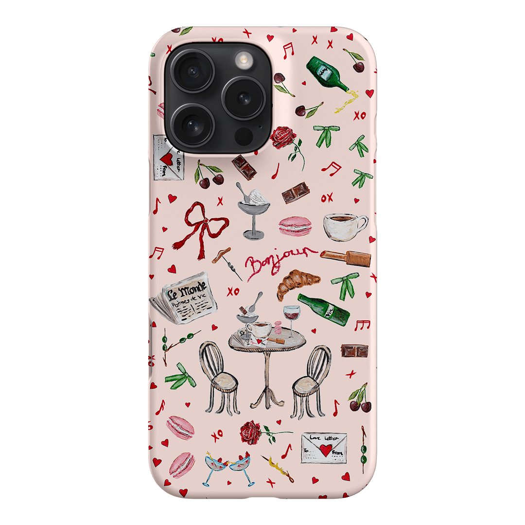 Bonjour Printed Phone Cases iPhone 16 Pro Max / Snap by BG. Studio - The Dairy