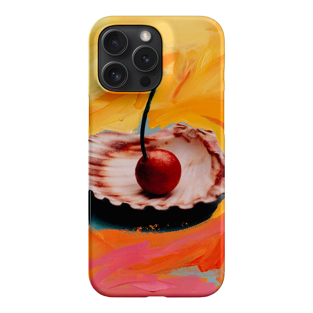 Cherry Bomb Printed Phone Cases iPhone 16 Pro Max / Snap by Nicole Nelius - The Dairy