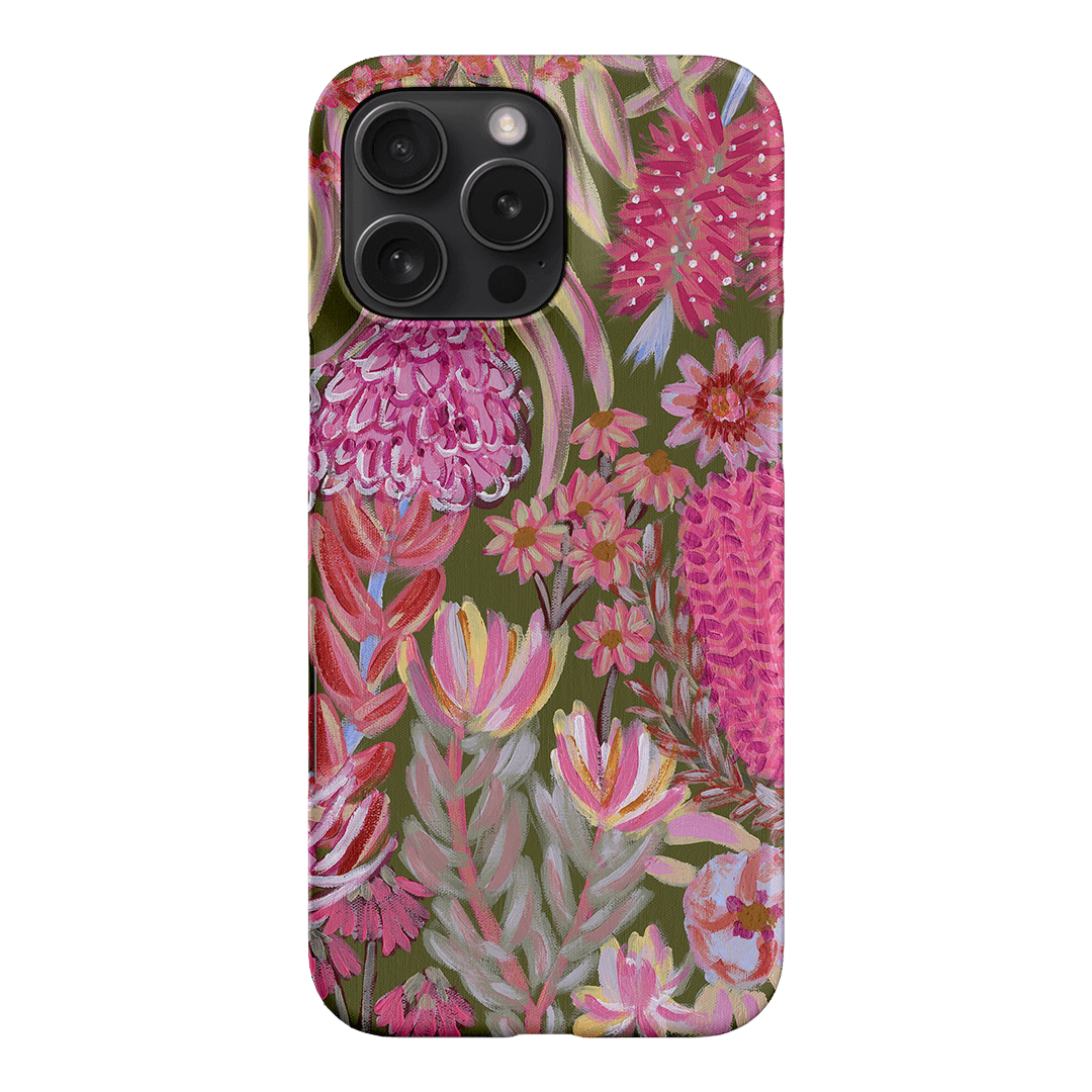 Floral Island Printed Phone Cases iPhone 16 Pro Max / Snap by Amy Gibbs - The Dairy