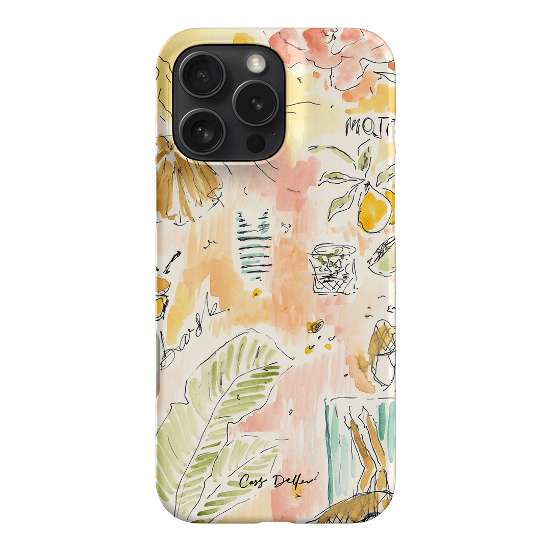 Mojito Printed Phone Cases iPhone 16 Pro Max / Snap by Cass Deller - The Dairy