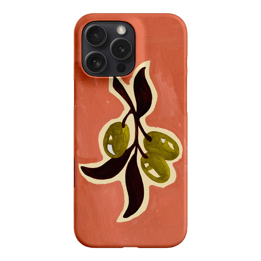 Olives Printed Phone Cases iPhone 16 Pro Max / Snap by Studio Bon - The Dairy