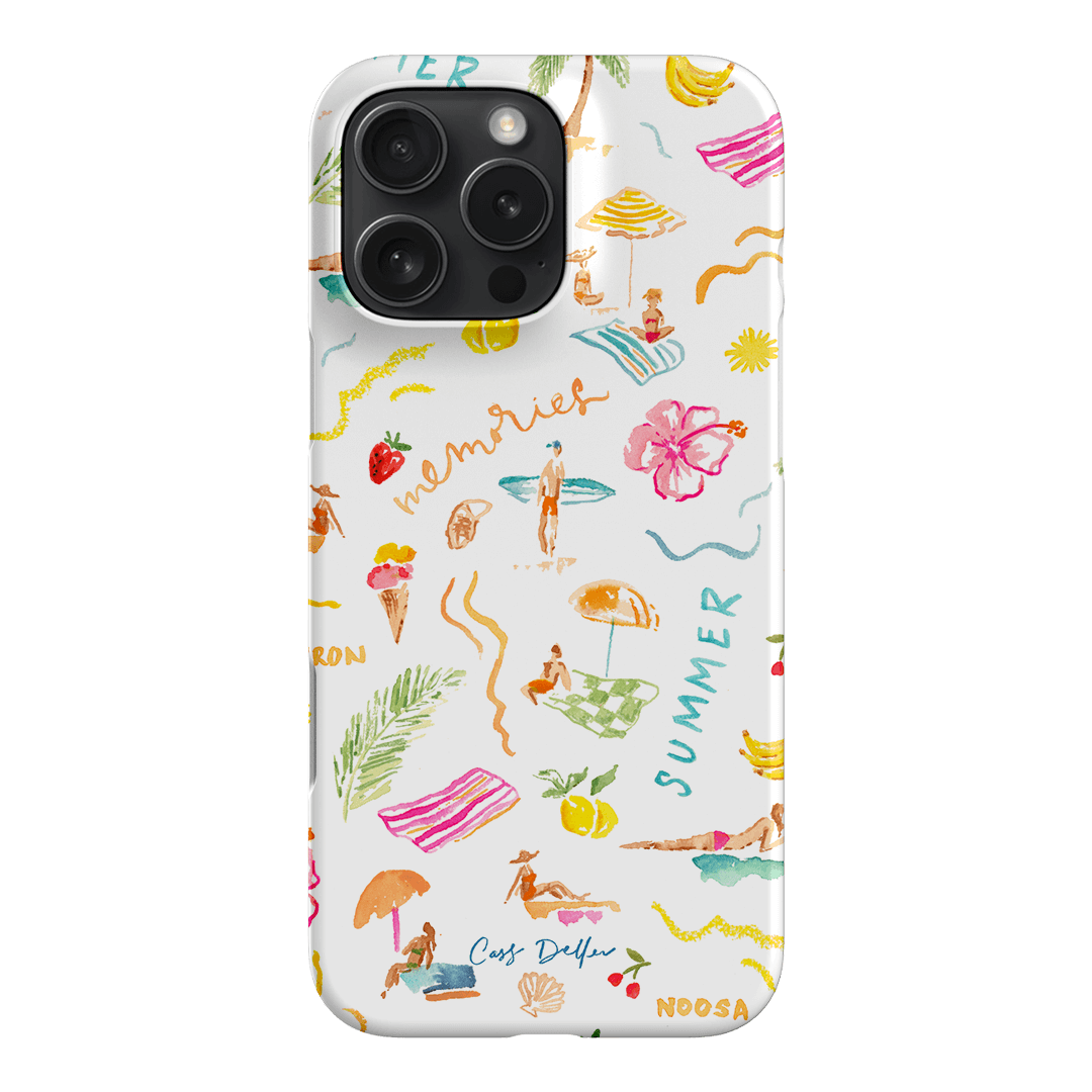 Summer Memories Printed Phone Cases iPhone 16 Pro Max / Snap by Cass Deller - The Dairy