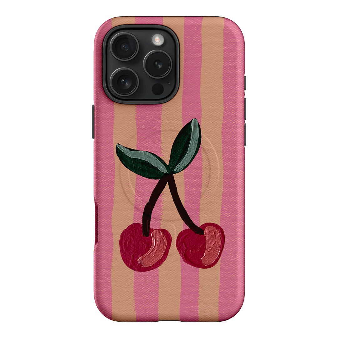 Cherry On Top Printed Phone Cases iPhone 16 Pro Max / Armoured MagSafe by Amy Gibbs - The Dairy