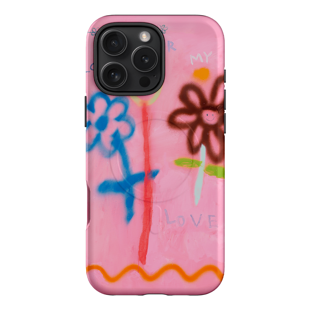 Flowers Printed Phone Cases iPhone 16 Pro Max / Armoured MagSafe by Kate Eliza - The Dairy