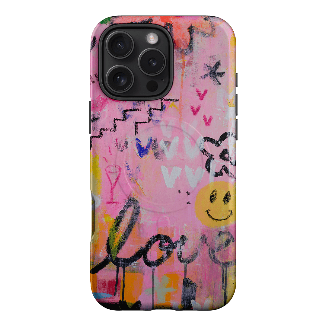 Love Smiles Printed Phone Cases iPhone 16 Pro Max / Armoured MagSafe by Jackie Green - The Dairy