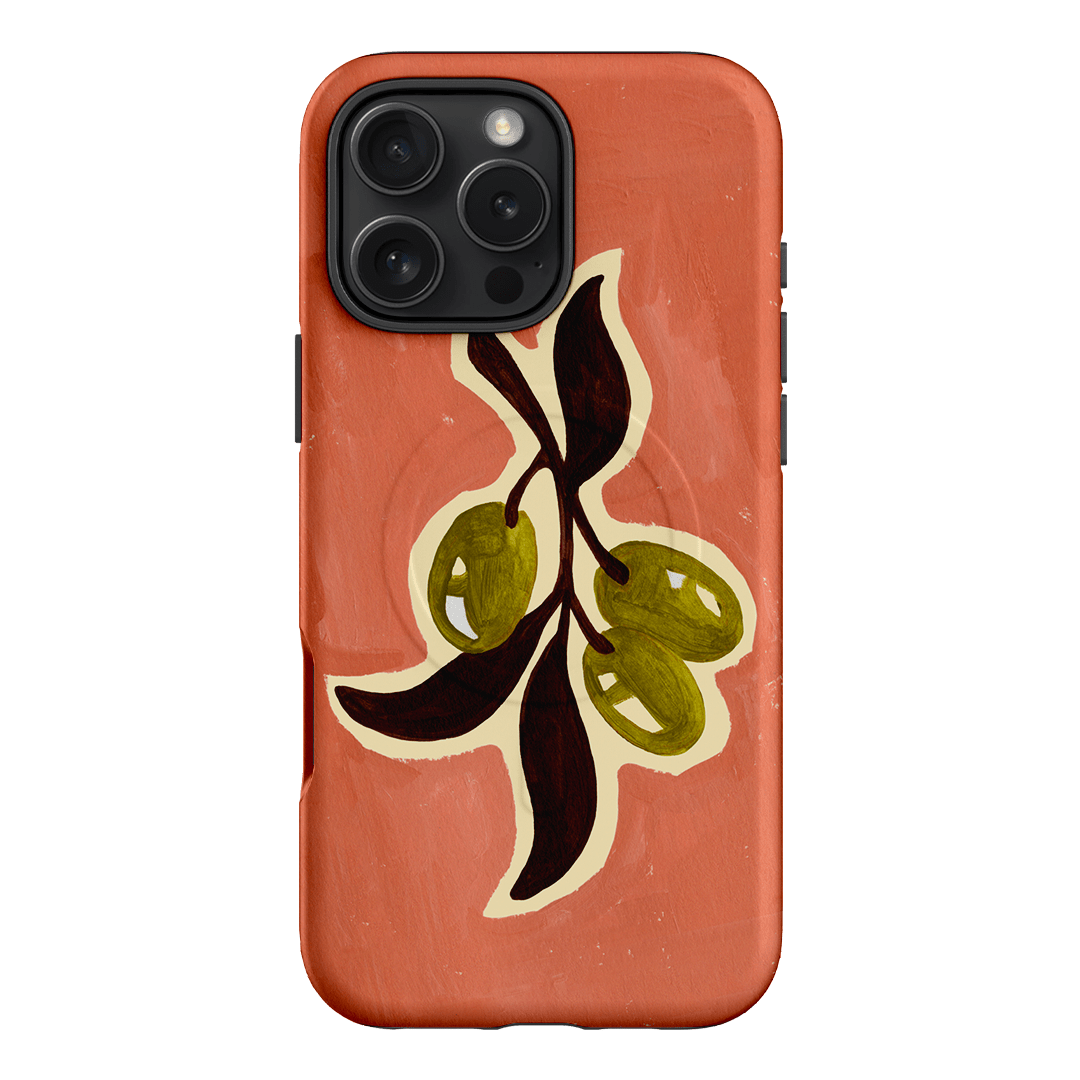 Olives Printed Phone Cases iPhone 16 Pro Max / Armoured MagSafe by Studio Bon - The Dairy