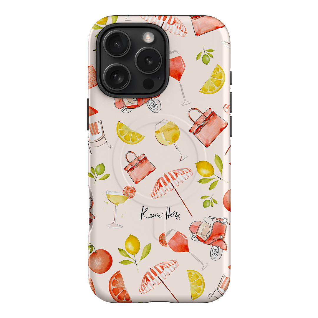 Positano Printed Phone Cases iPhone 16 Pro Max / Armoured MagSafe by Kerrie Hess - The Dairy