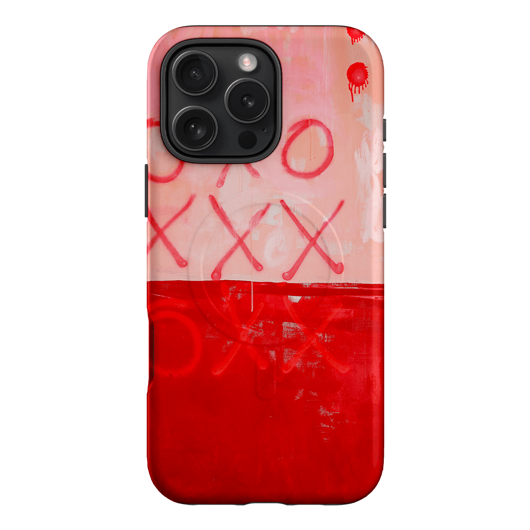 XOXO Printed Phone Cases iPhone 16 Pro Max / Armoured MagSafe by Jackie Green - The Dairy