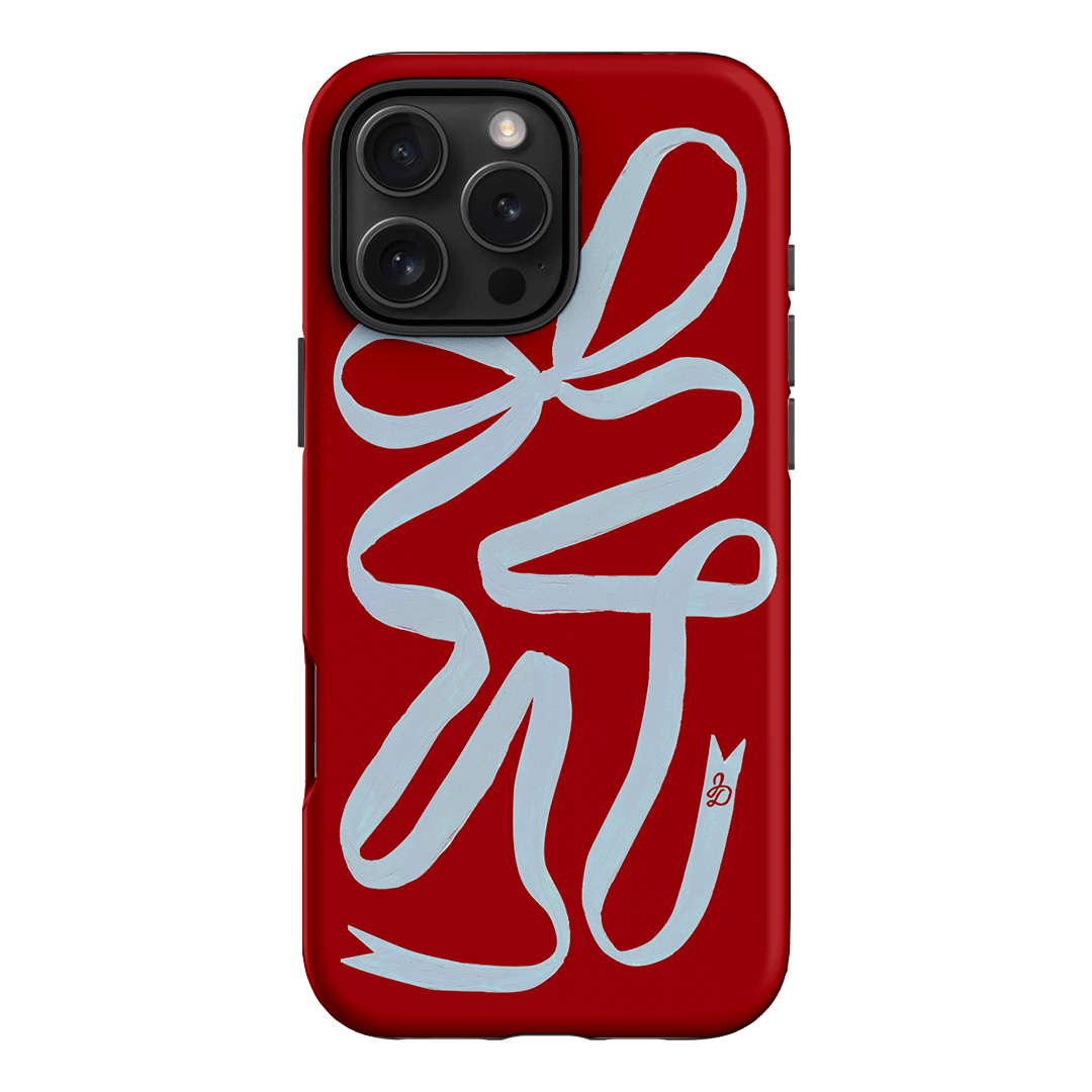 Cottage Ribbon Printed Phone Cases iPhone 16 Pro Max / Armoured by Jasmine Dowling - The Dairy