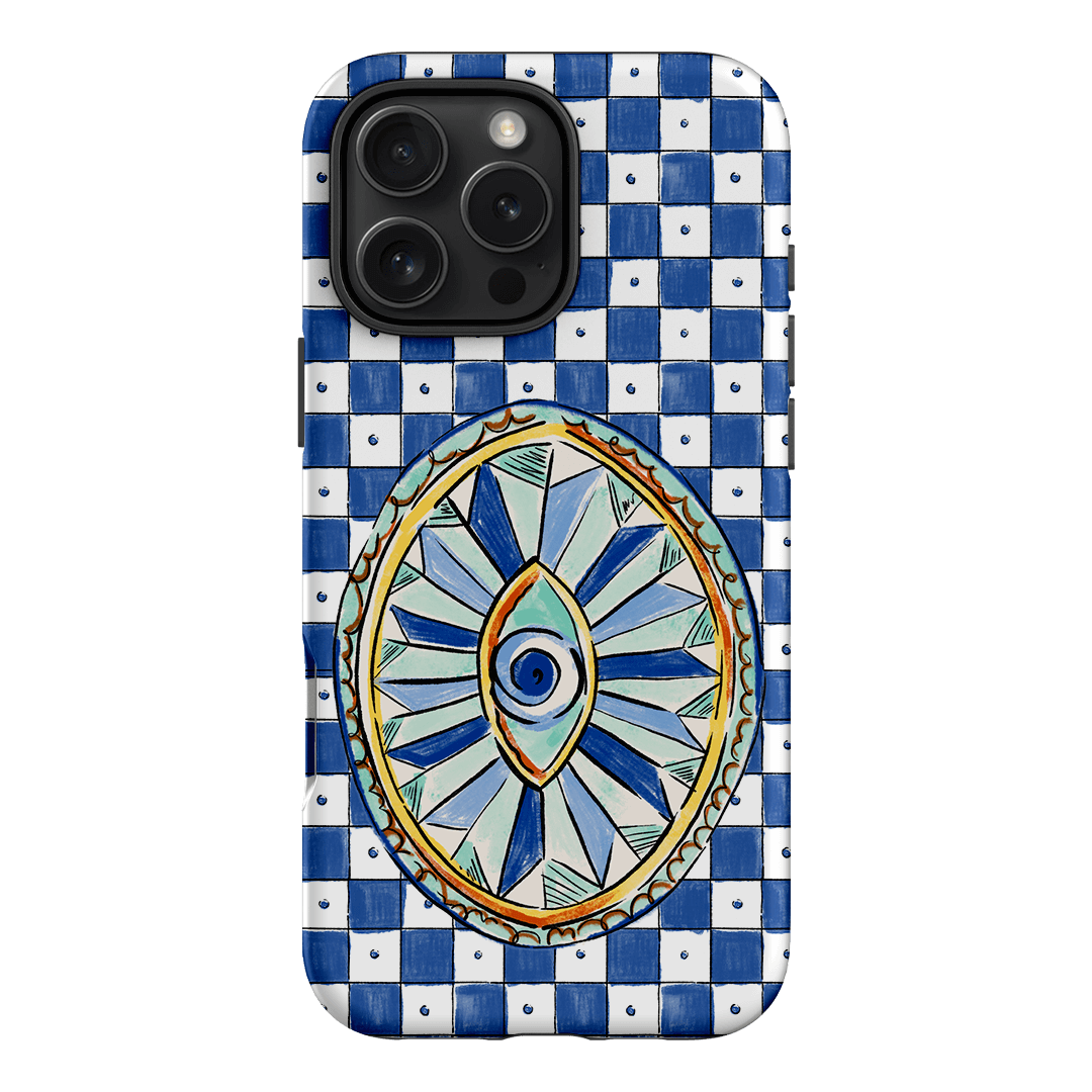 Evil Eye Printed Phone Cases iPhone 16 Pro Max / Armoured by Fenton & Fenton - The Dairy