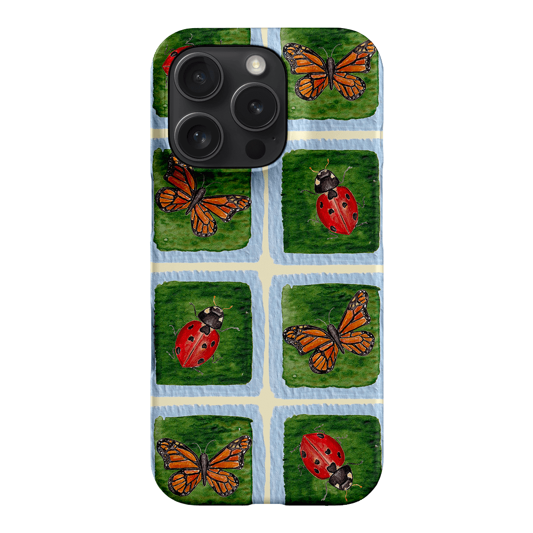 Butterflies & Ladybugs Printed Phone Cases iPhone 16 Pro / Snap by BG. Studio - The Dairy