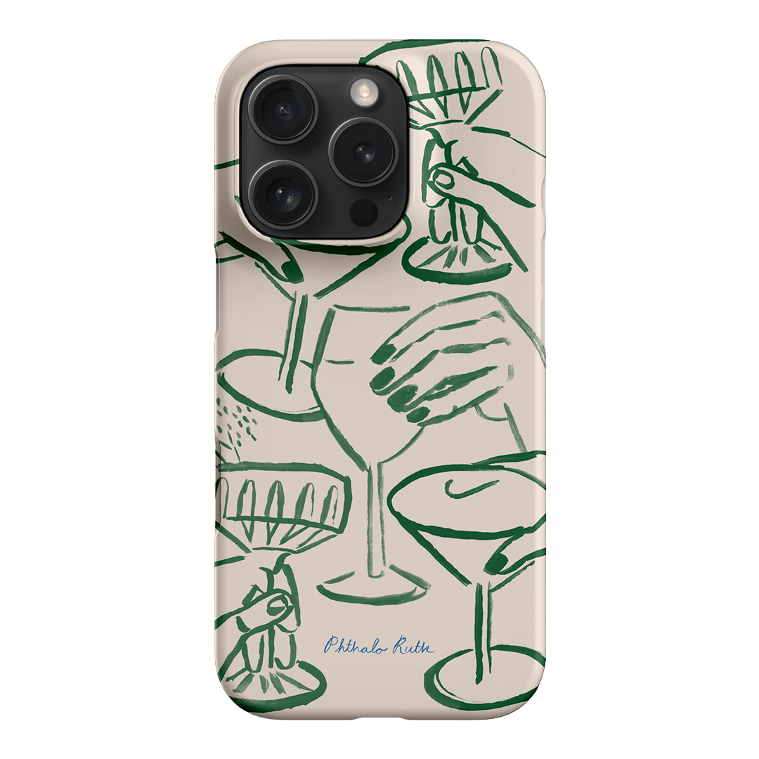 Cheers Printed Phone Cases iPhone 16 Pro / Snap by Phthalo Ruth - The Dairy