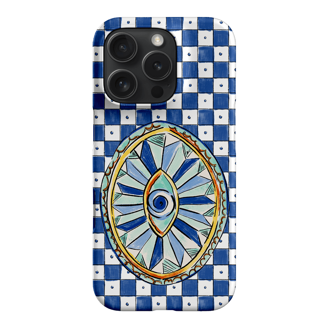 Evil Eye Printed Phone Cases iPhone 16 Pro / Snap by Fenton & Fenton - The Dairy