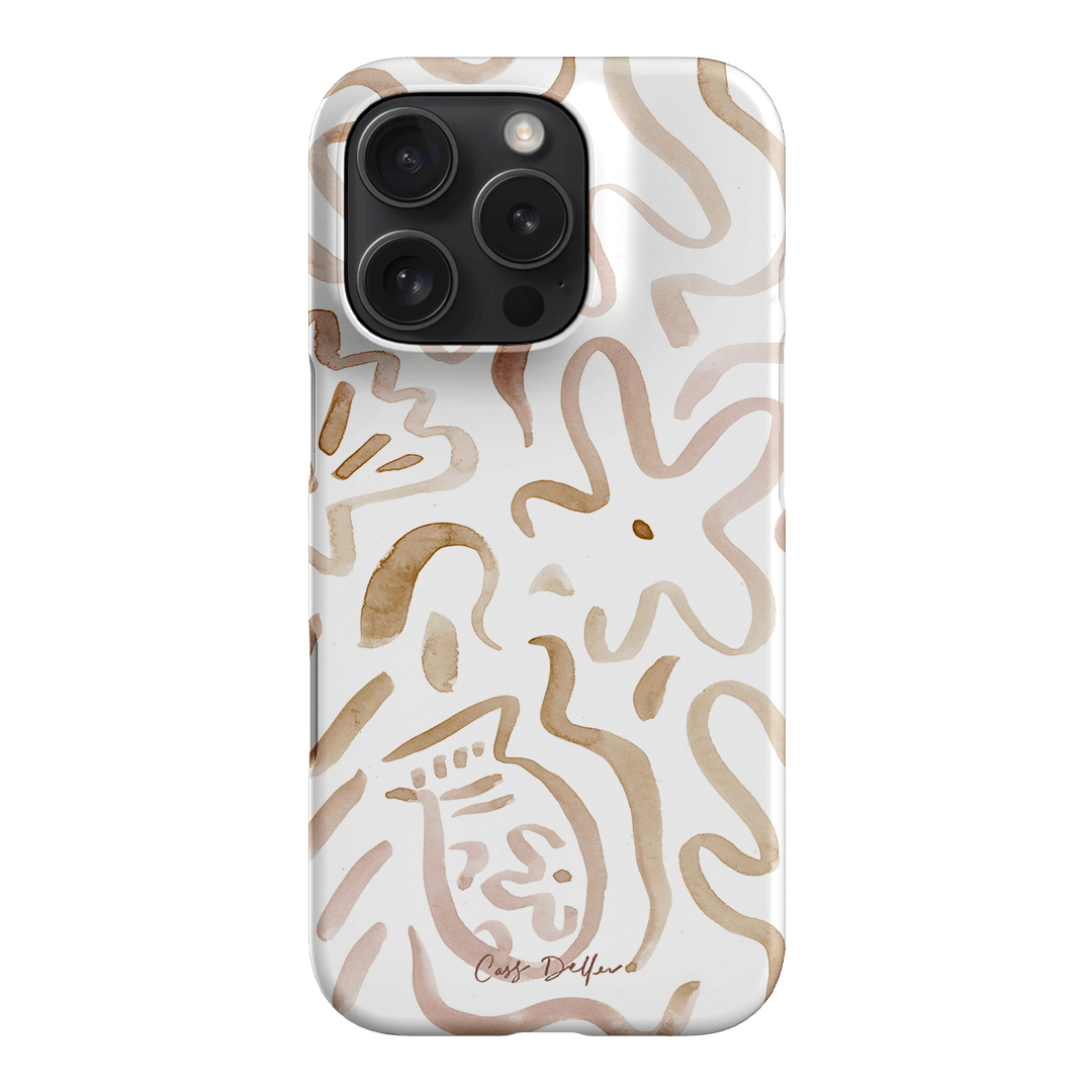 Flow Printed Phone Cases iPhone 16 Pro / Snap by Cass Deller - The Dairy