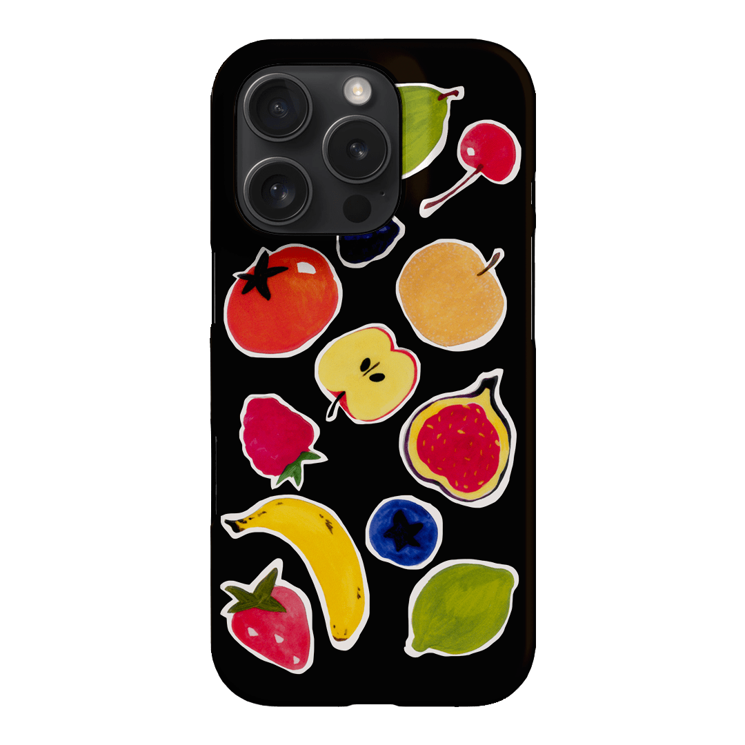 Fruit Stickers Printed Phone Cases iPhone 16 Pro / Snap by Studio Bon - The Dairy