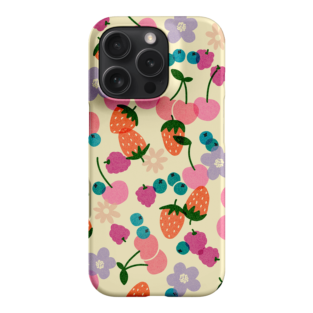 Fruitbowl Printed Phone Cases iPhone 16 Pro / Snap by Amy Gibbs - The Dairy