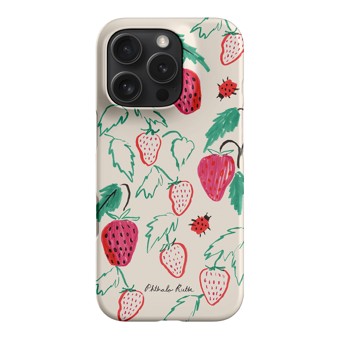 Ladybug Hour Printed Phone Cases iPhone 16 Pro / Snap by Phthalo Ruth - The Dairy