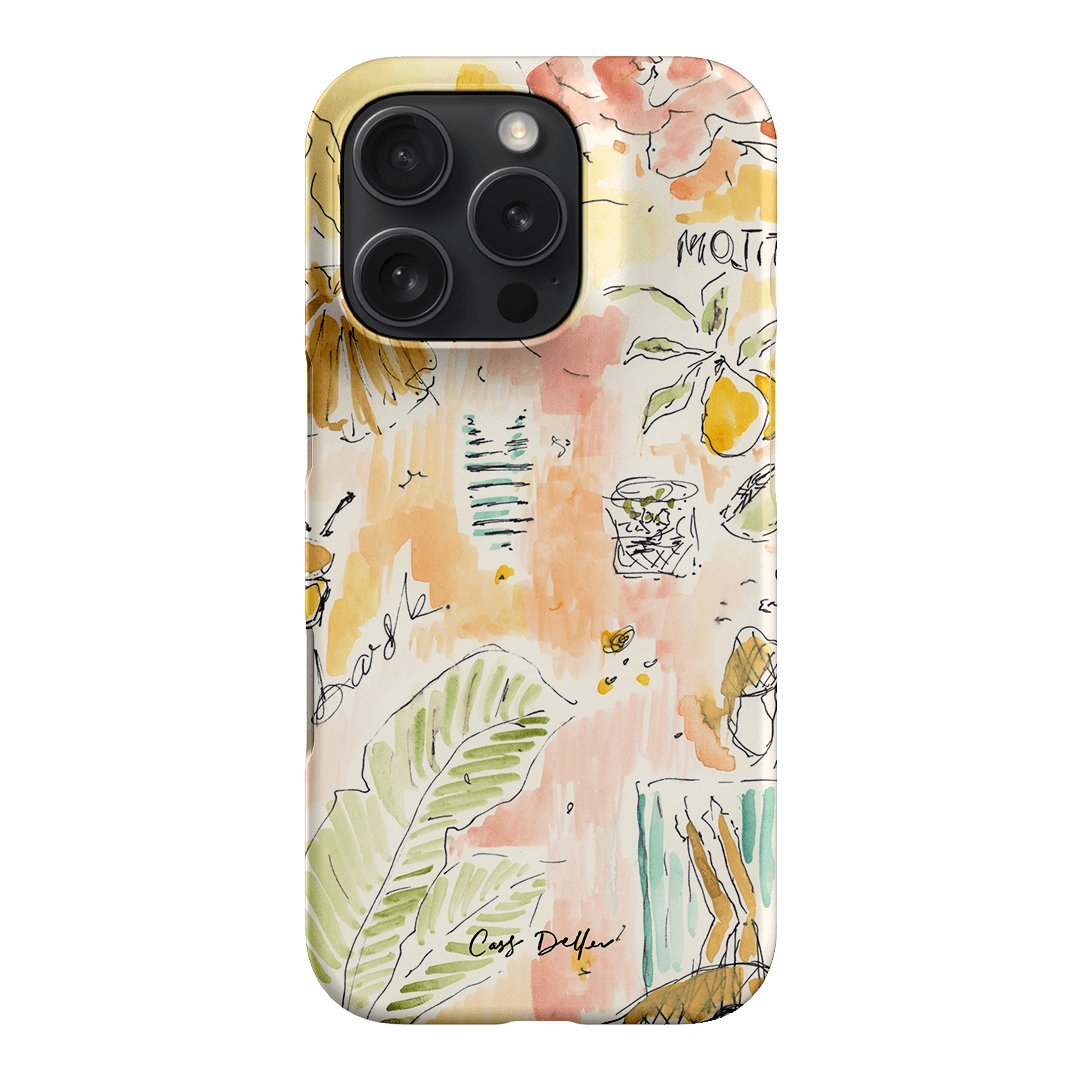 Mojito Printed Phone Cases iPhone 16 Pro / Snap by Cass Deller - The Dairy