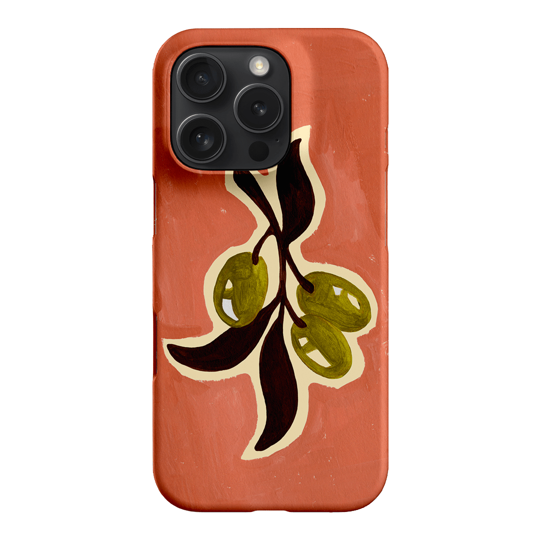 Olives Printed Phone Cases iPhone 16 Pro / Snap by Studio Bon - The Dairy