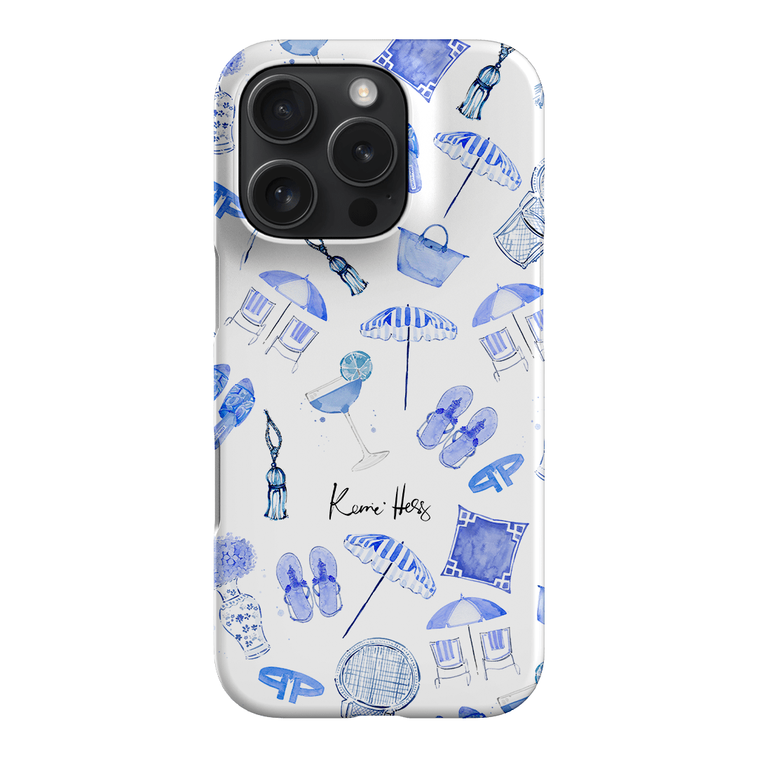 Santorini Printed Phone Cases iPhone 16 Pro / Snap by Kerrie Hess - The Dairy