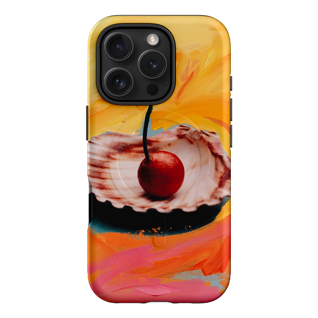 Cherry Bomb Printed Phone Cases iPhone 16 Pro / Armoured MagSafe by Nicole Nelius - The Dairy