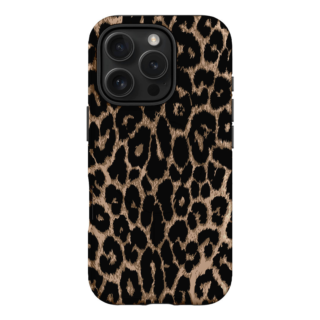 Classic Leopard Printed Phone Cases iPhone 16 Pro / Armoured MagSafe by The Dairy - The Dairy